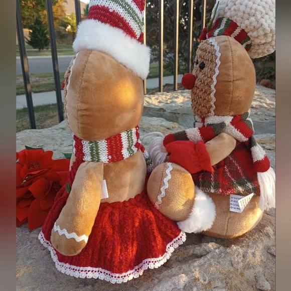 2-Piece Christmas Gingerbread Boy & Girl Couple - Picture 5 of 14